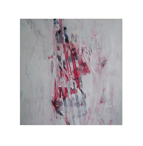 America Blue, 36 x 36 in., acrylic on canvas