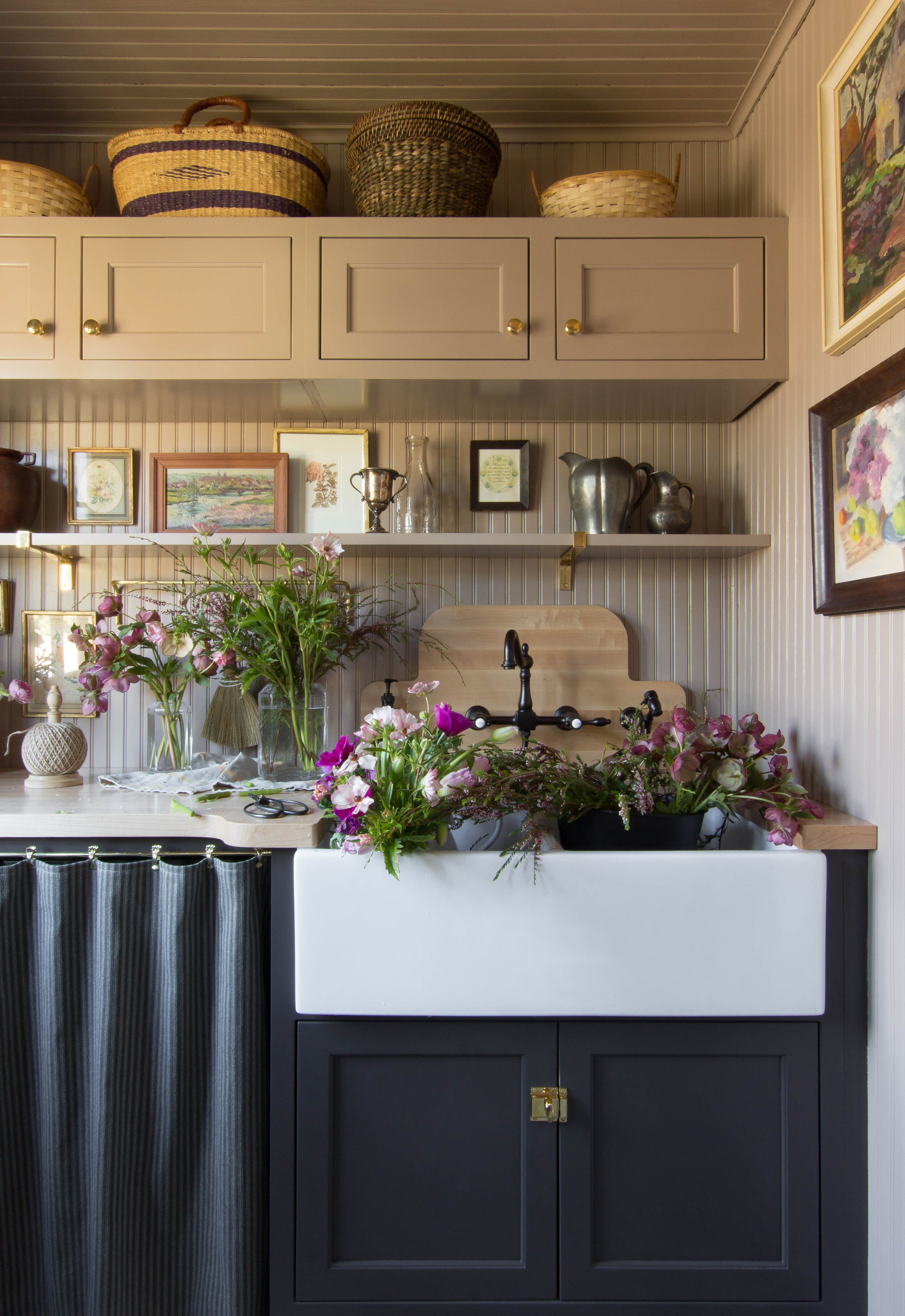  Seattle Scullery Designed by: Studio Laloc, Lauren L Caron - Photo by: Lauren L Caron © 2020  Designed with flower arranging in mind 