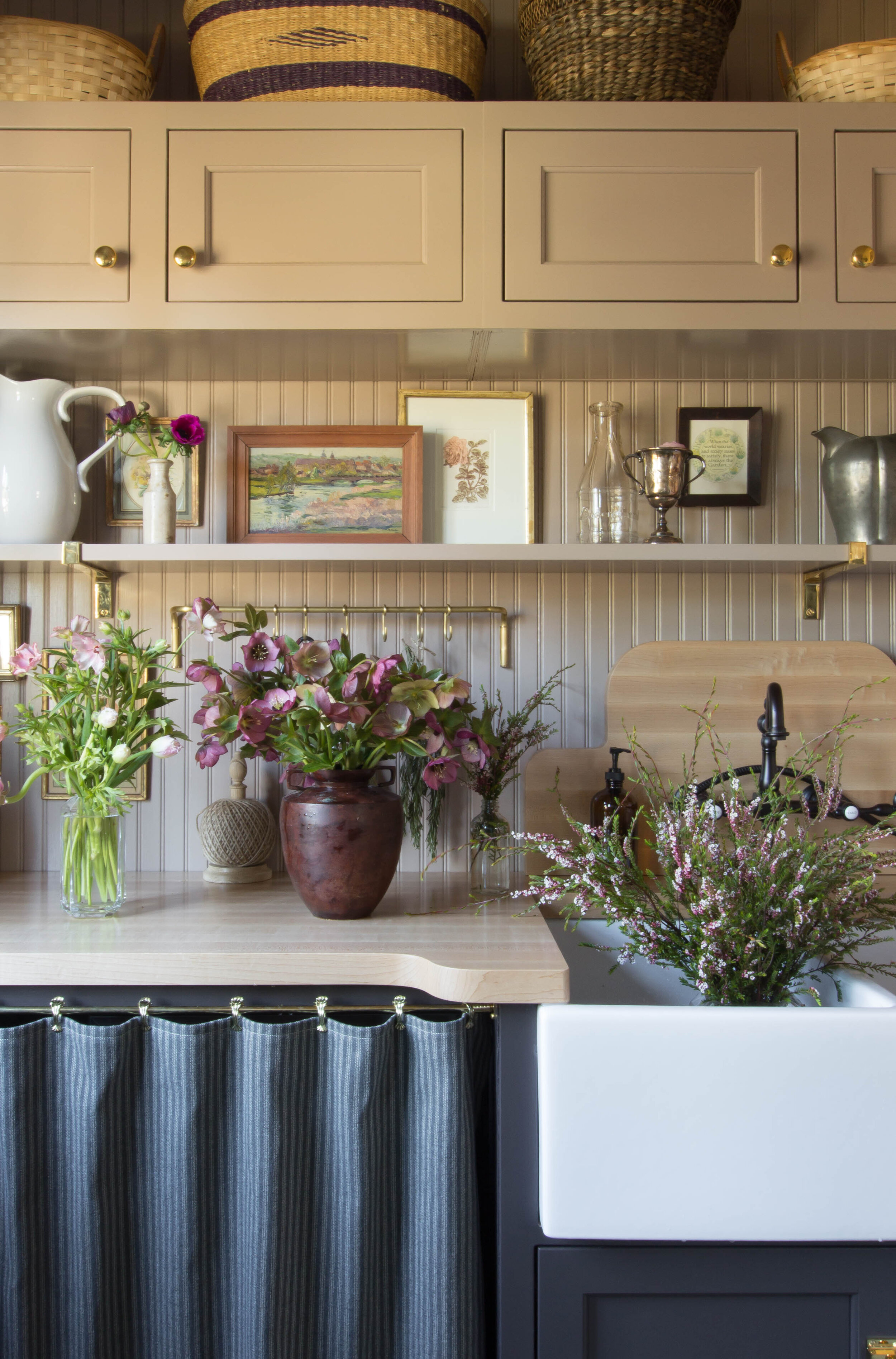  Seattle Scullery Designed by: Studio Laloc, Lauren L Caron - Photo by: Lauren L Caron © 2020  Designed with flower arranging in mind 