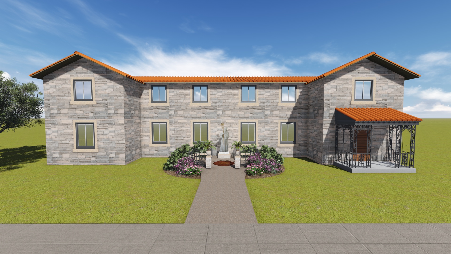 PROCESS: Schematic rendering