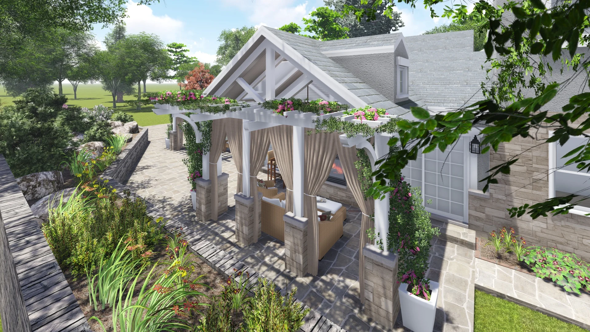 PROCESS: New side porch design option