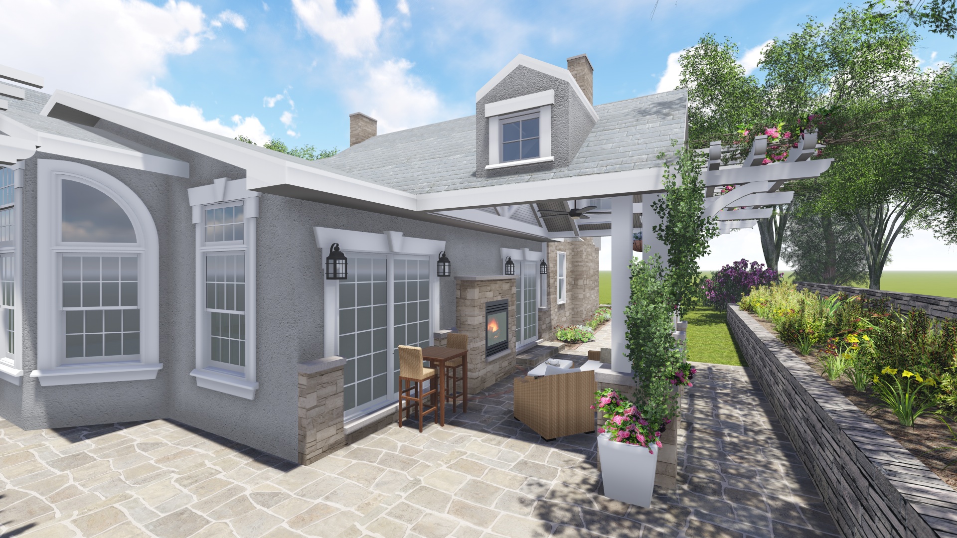 PROCESS: New side porch design option