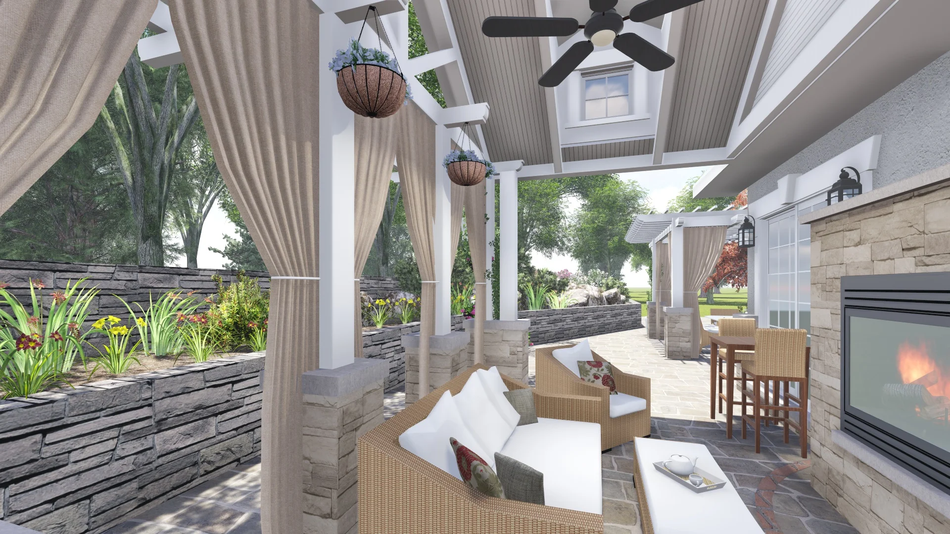PROCESS: New side porch design option