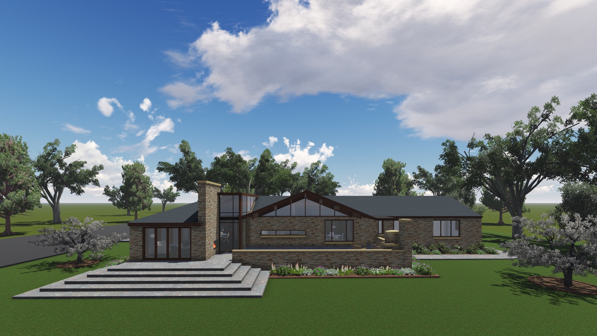 COMPLETED: Mid-Century Modern Addition Proposal