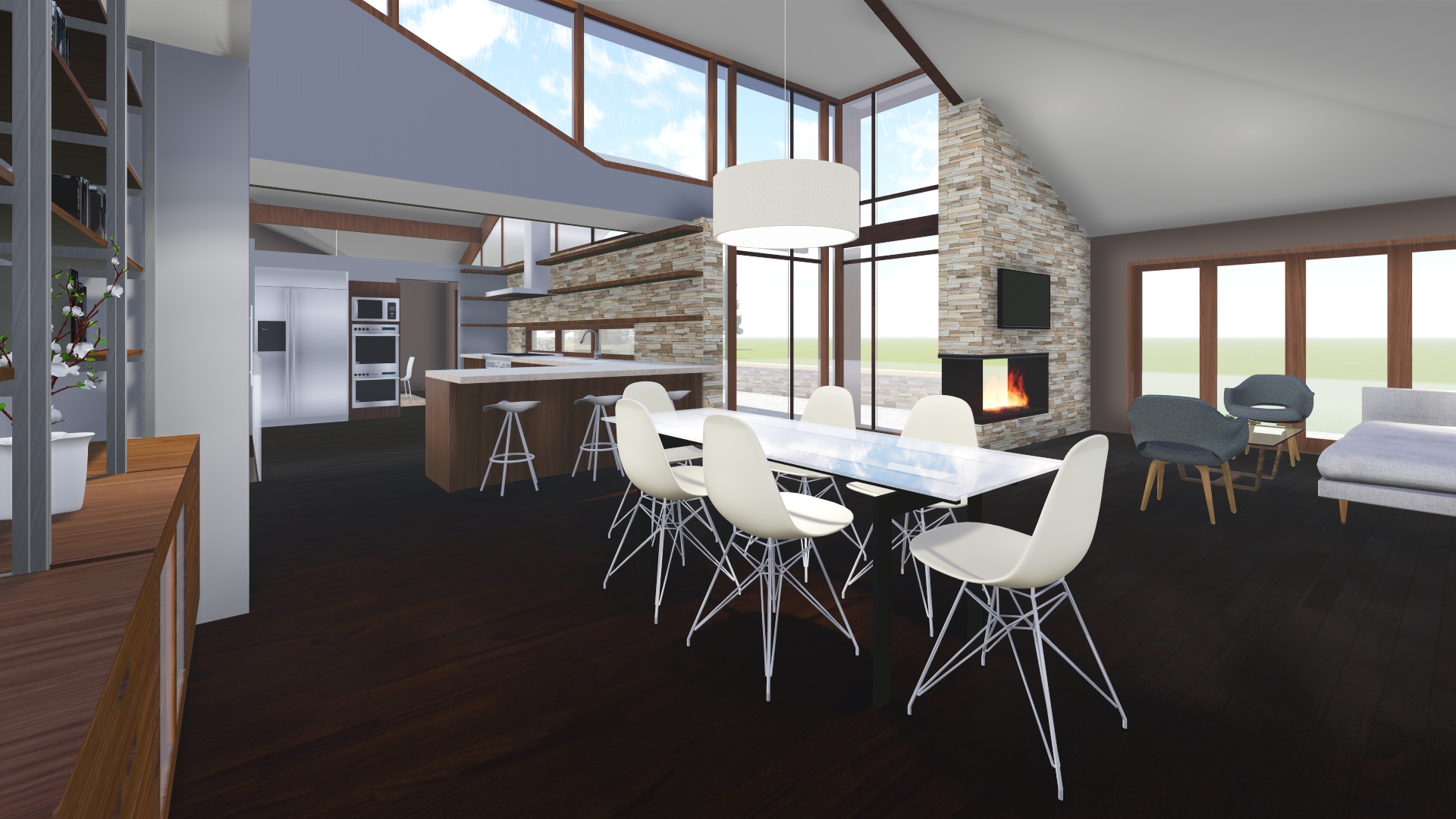 COMPLETED: Mid-Century Modern Addition Proposal
