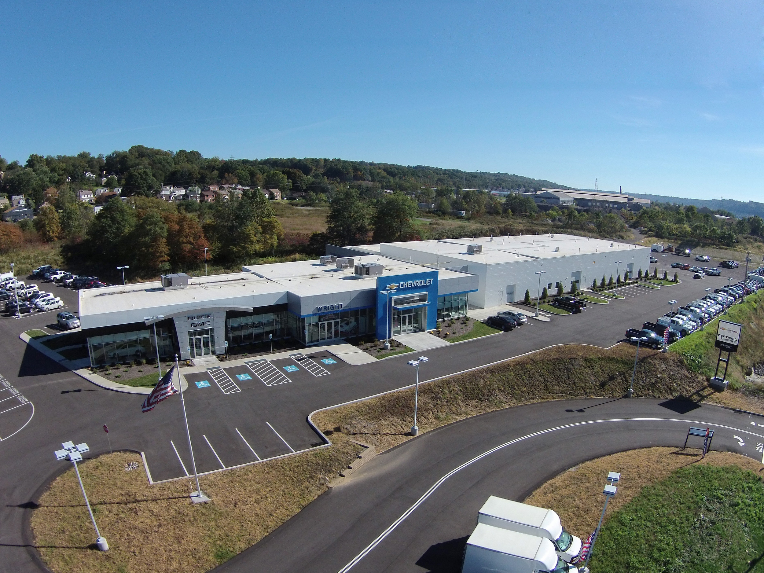 COMPLETED: Aerial view