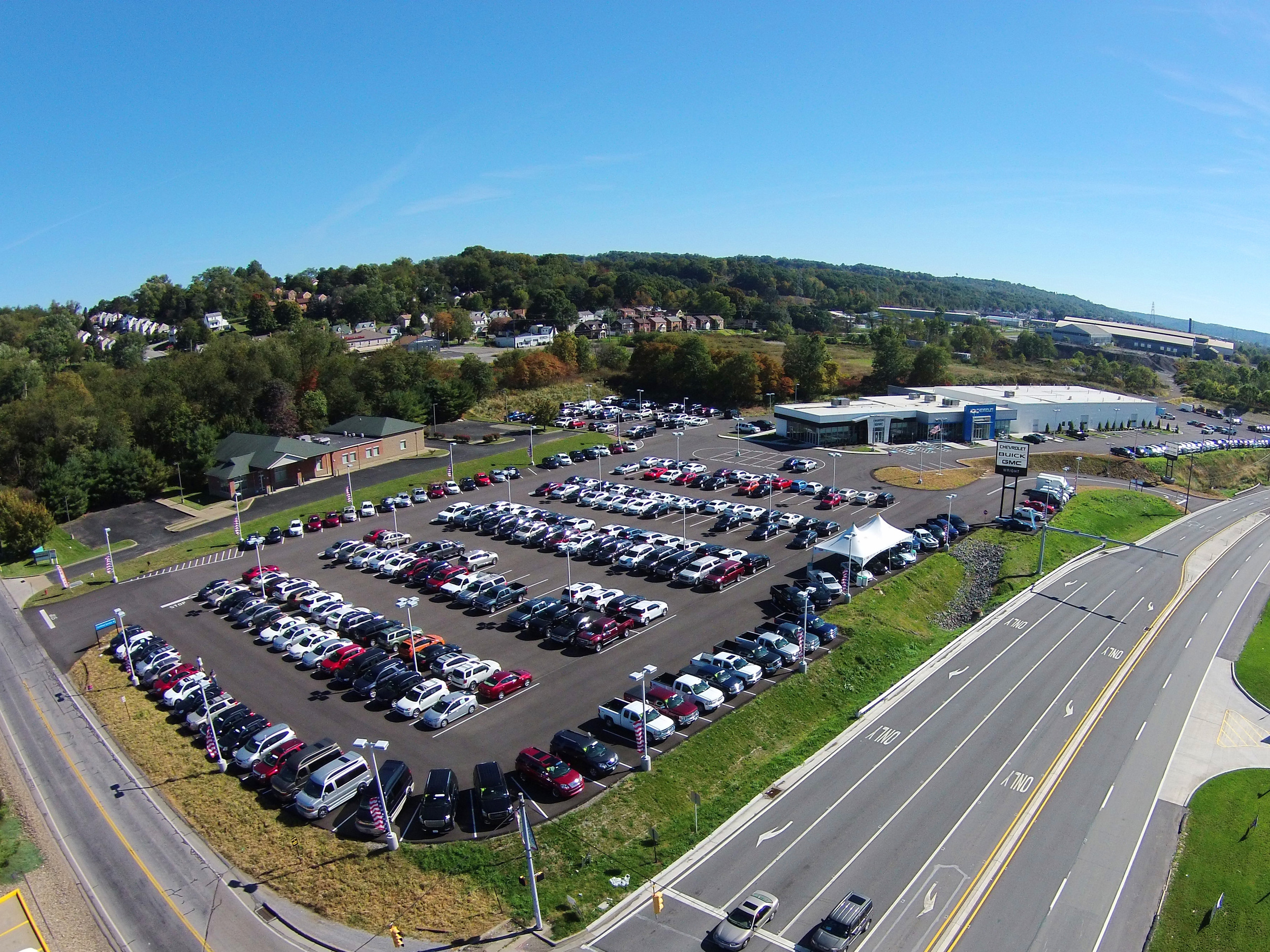 COMPLETED: Aerial view