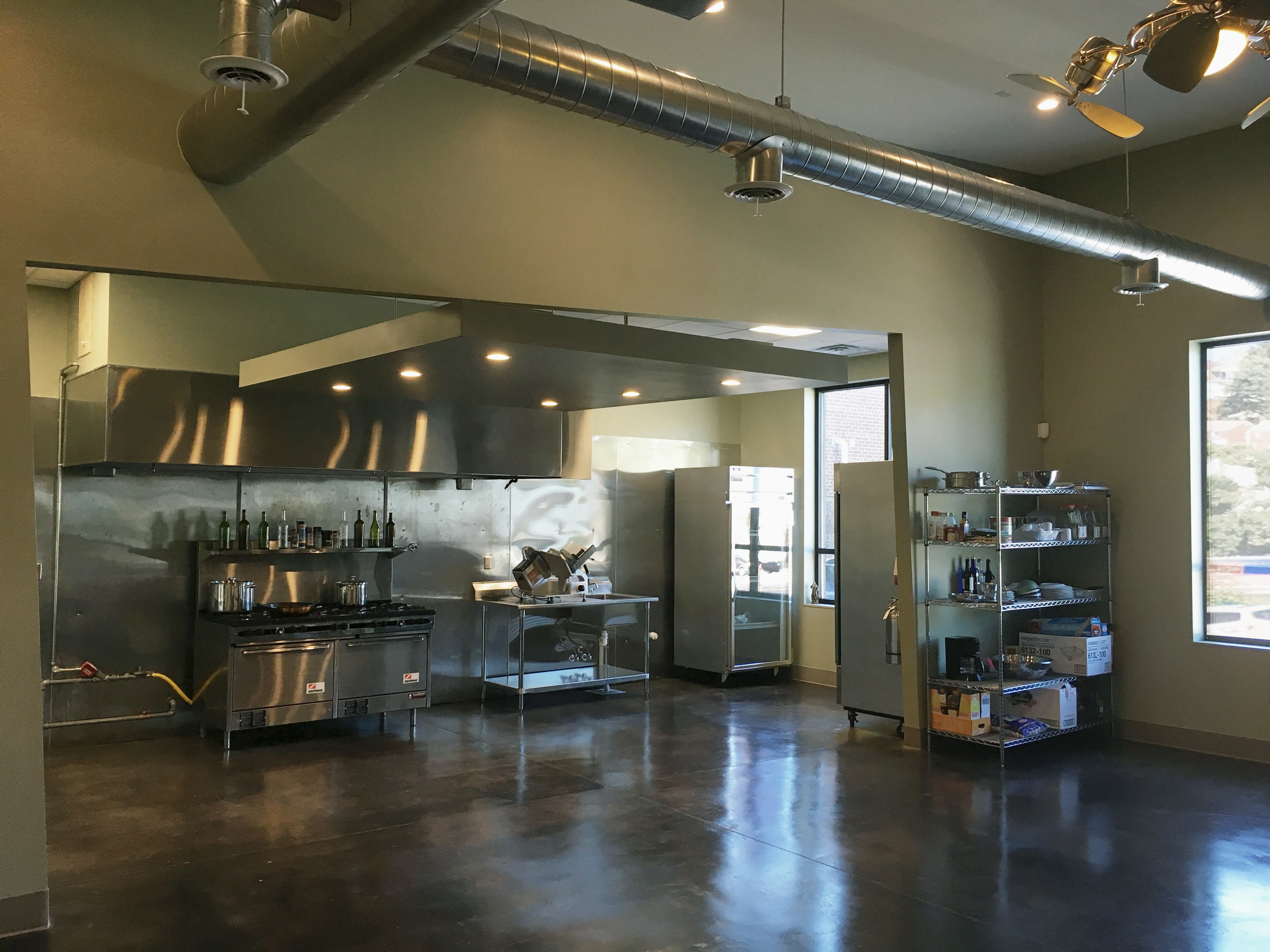 COMPLETED: Catering business interior renovation