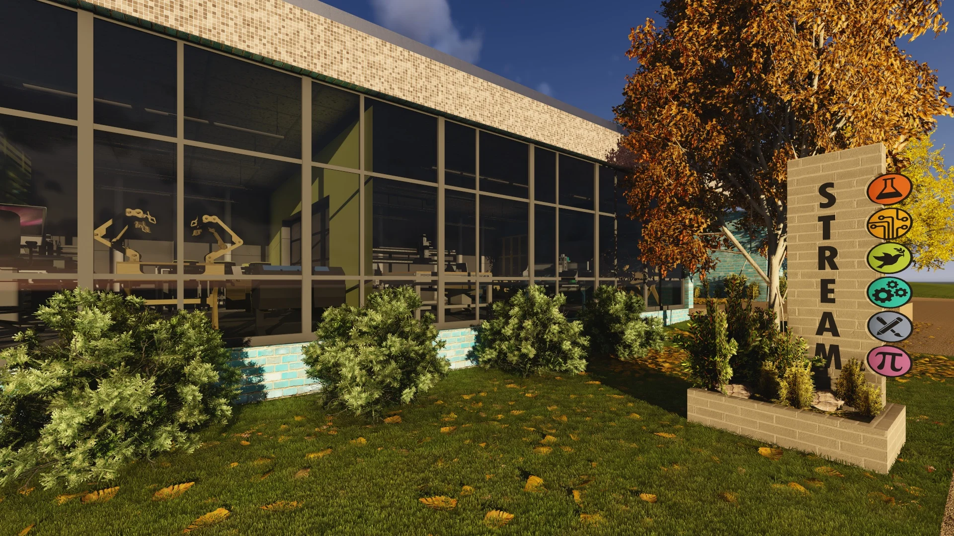 IN PROCESS: STREAM Center Exterior