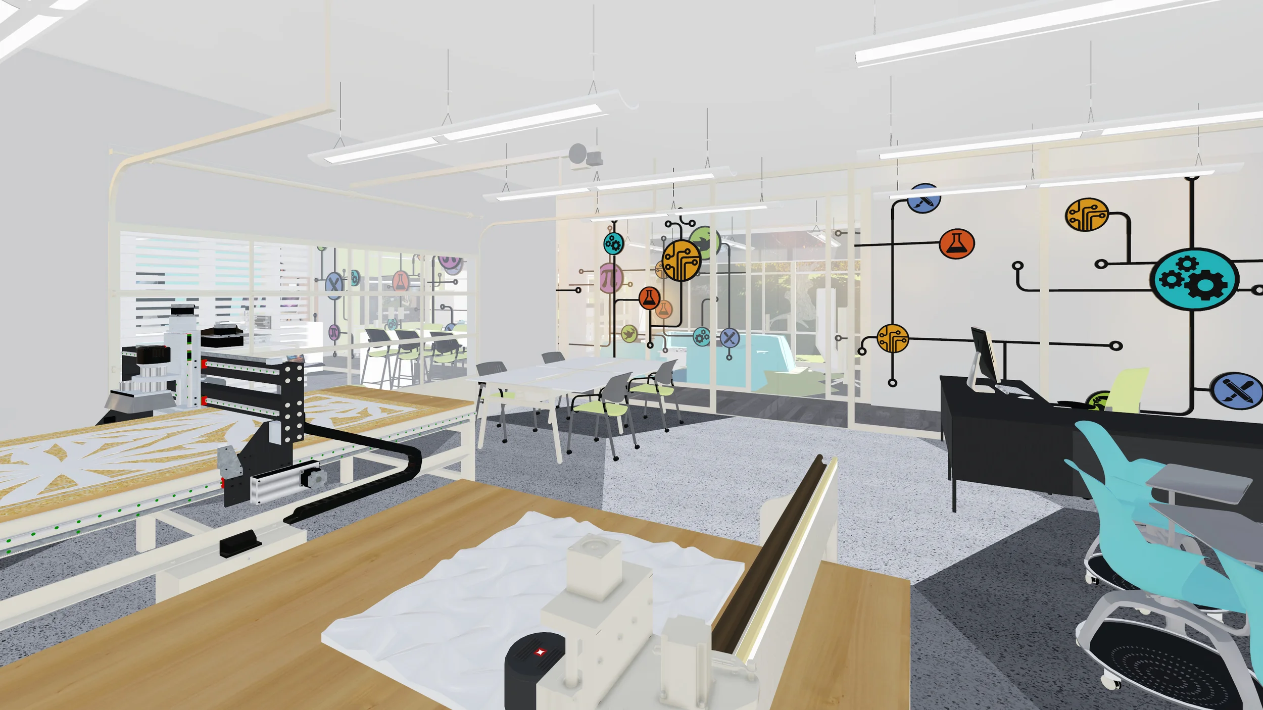 IN PROCESS: STREAM Center Fabrication Lab