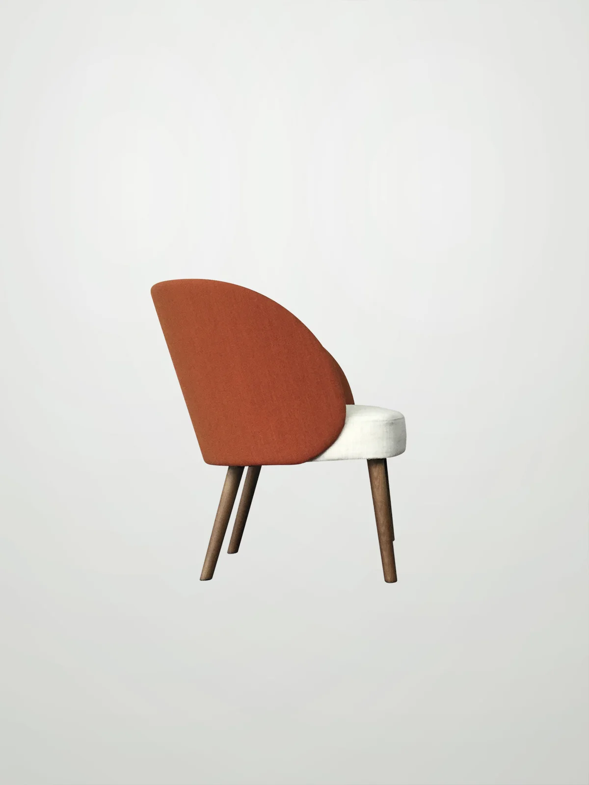  LIVONI Lounge chair  Kyoto  Design Studio Balutto Associati  fabric collection bi-color 2018 