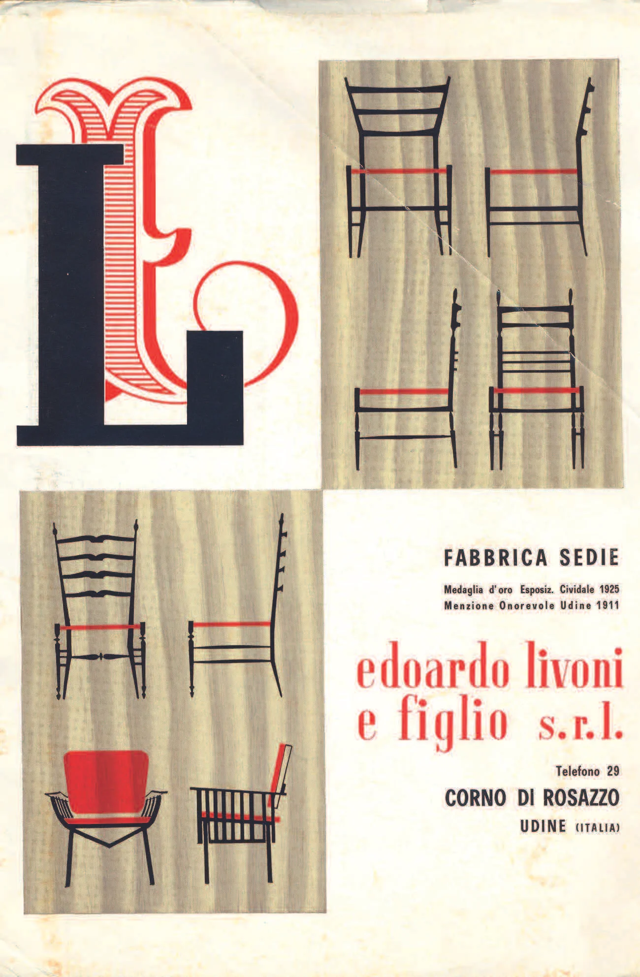  Atristic Direction of a wood chairs brand&nbsp;LIVONI (Udine, Italy) 2017-2019  Brand identity, Stand design / Finish concept / Furniture selection for various communication events  Collaboration with designer Nicolas Profit  www.nicolasprofit.com  