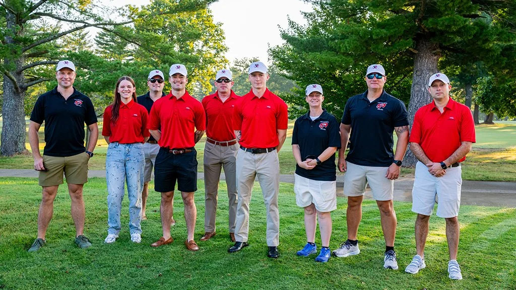 Western Kentucky University Army ROTC volunteers at the Pars With Patriots Invitational in Bowling Green, Kentucky.