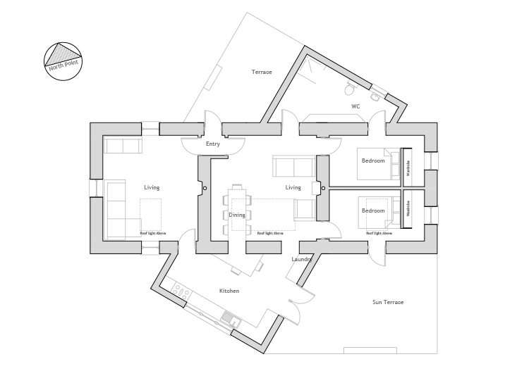 Irish Cottage Extension Patrick Dunne Architect B Arch Mriai - Floor Plans For Irish Cottages Irish Cottage Extension Patrick Dunne Architect B Arch Mriai - Floor Plans For Irish Cottages