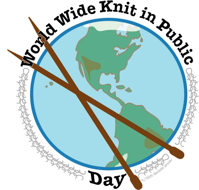 WORLD WIDE KNIT IN PUBLIC DAY - SEASIDE YARN & BUTTON
