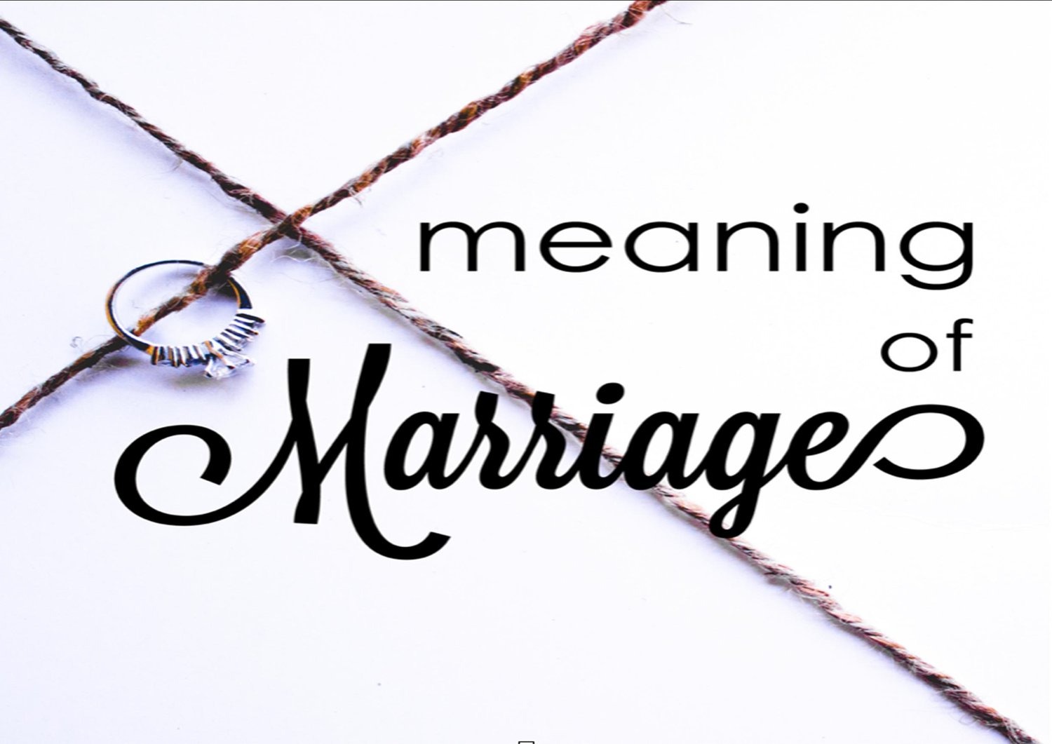 The Meaning of Marriage episode artwork