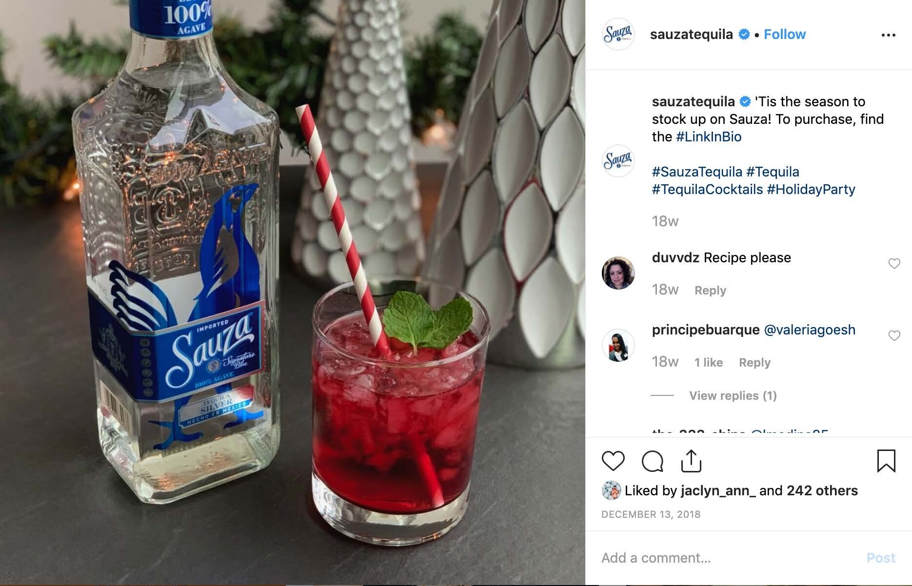 Incorporating a promotion through Drizly alcohol delivery