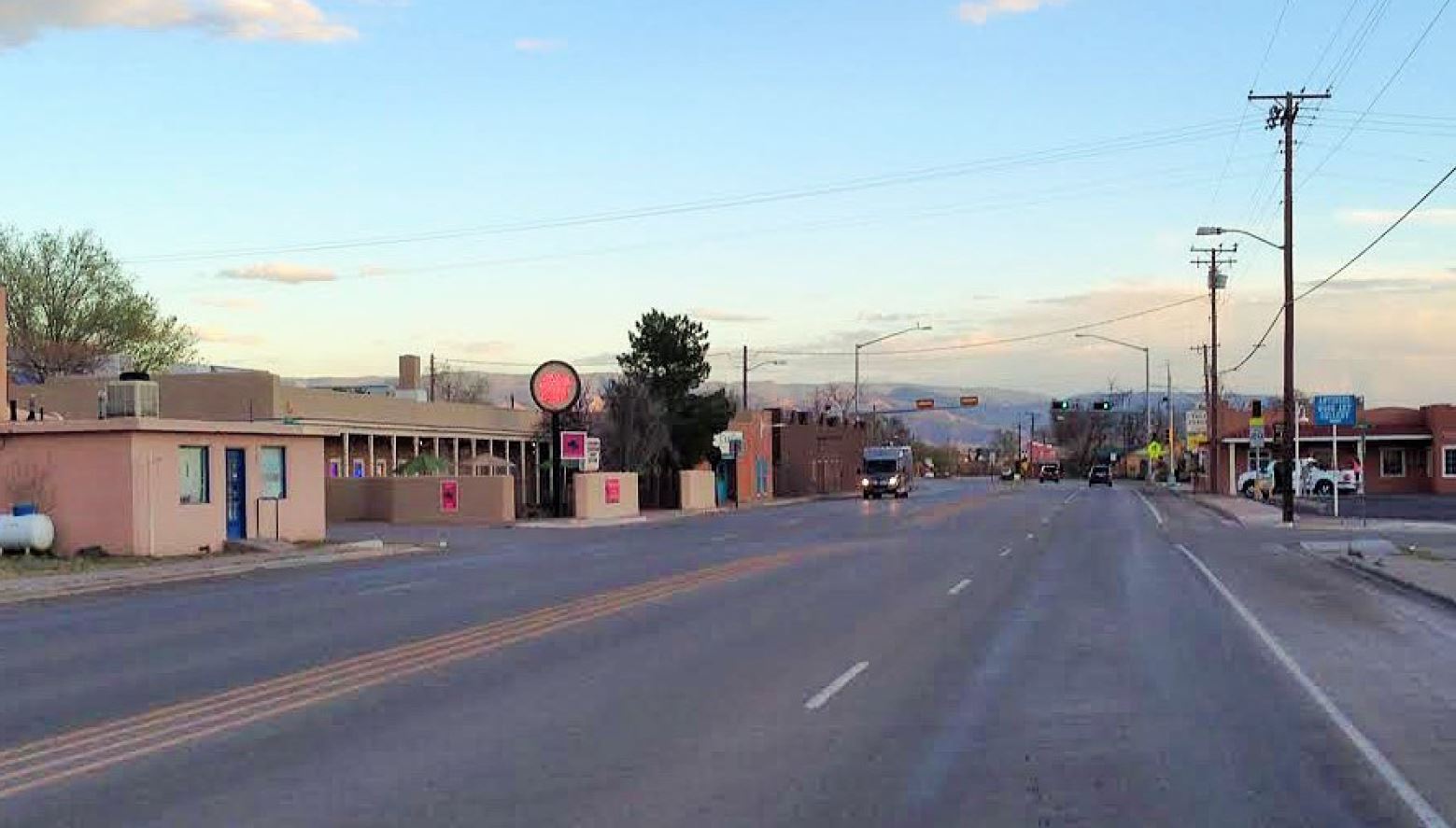 Granado intersection, facing south, 2014