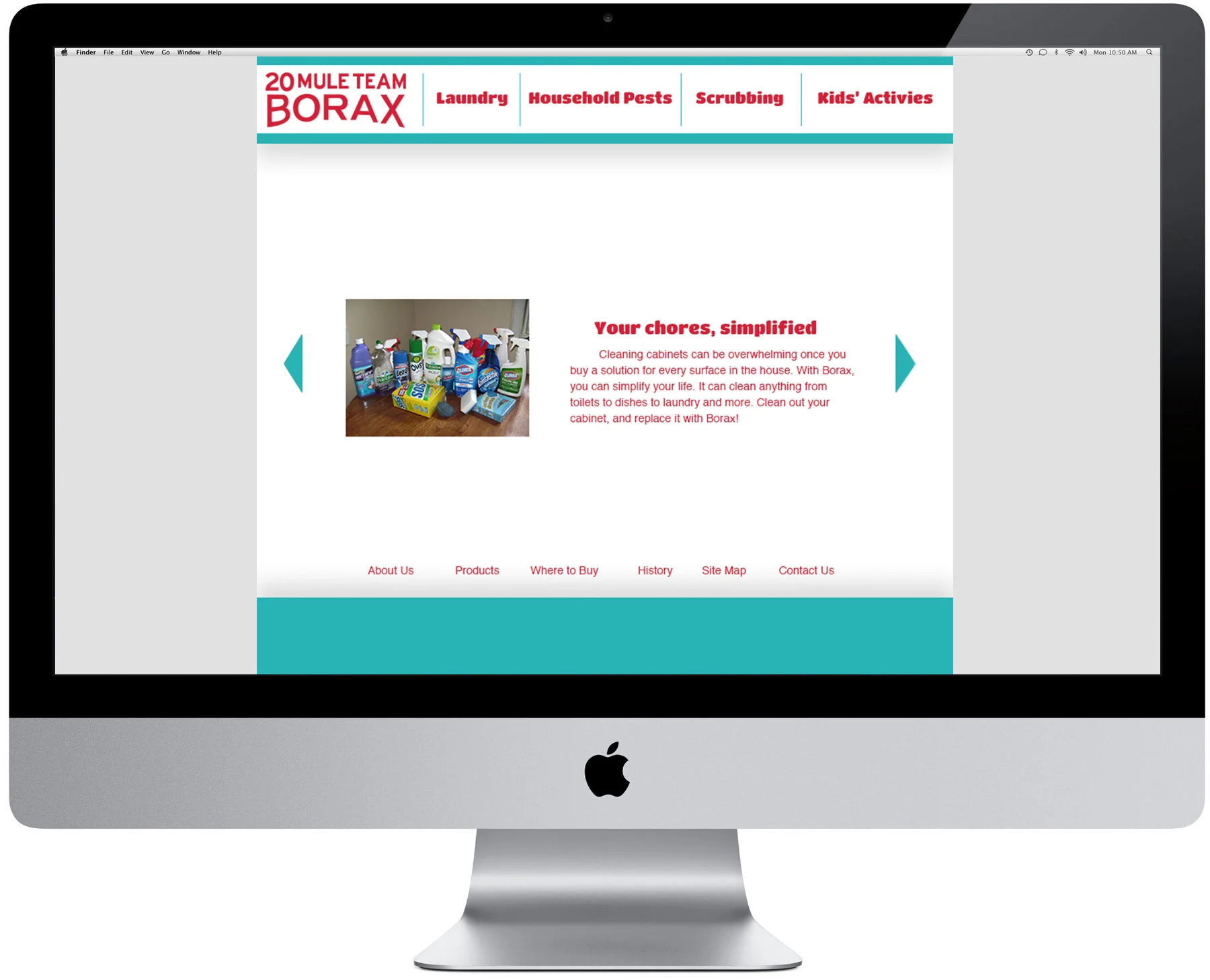 Microsite Landing Page