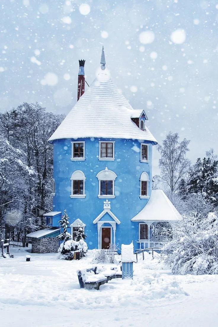 Moominhouse in Moominland theme park, Finland