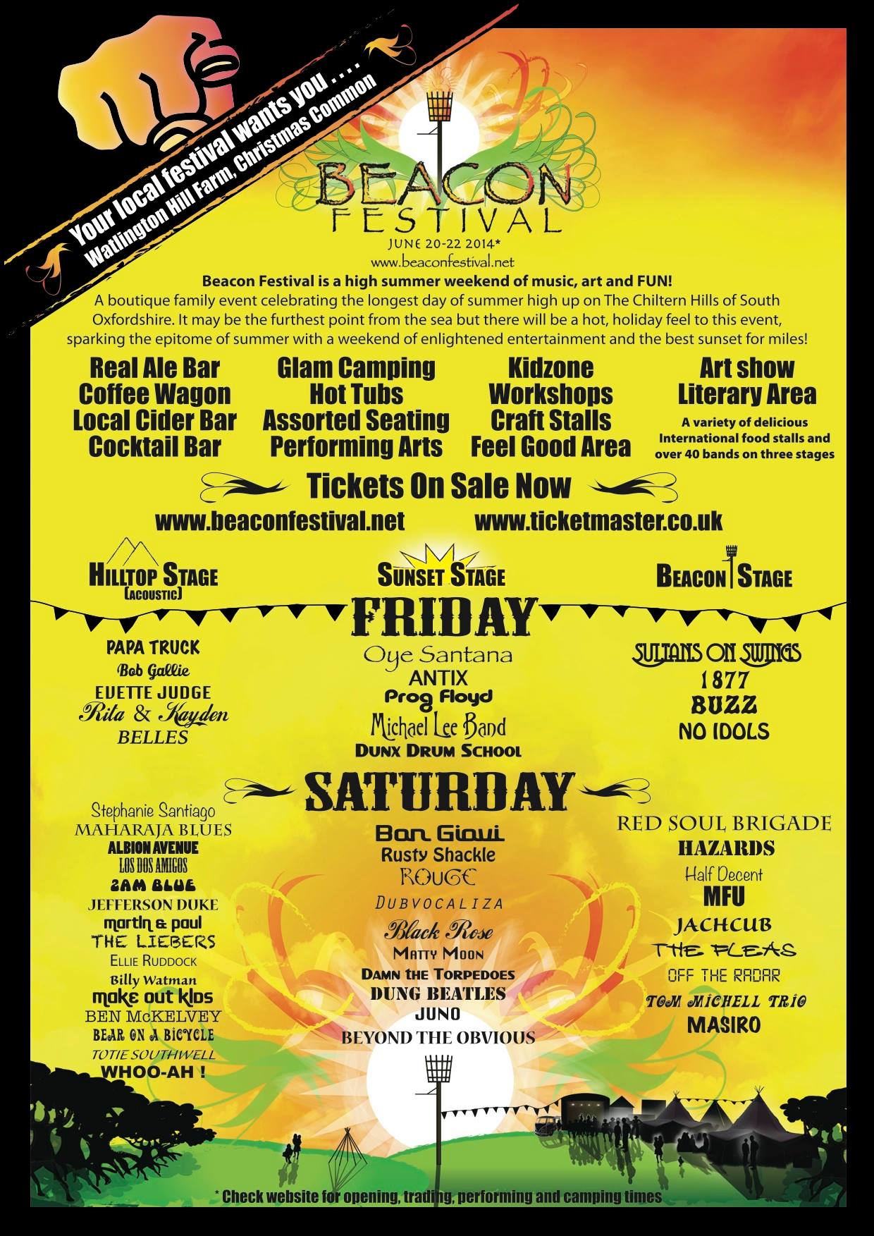 Red Soul Brigade Headliner at Beacon Festival