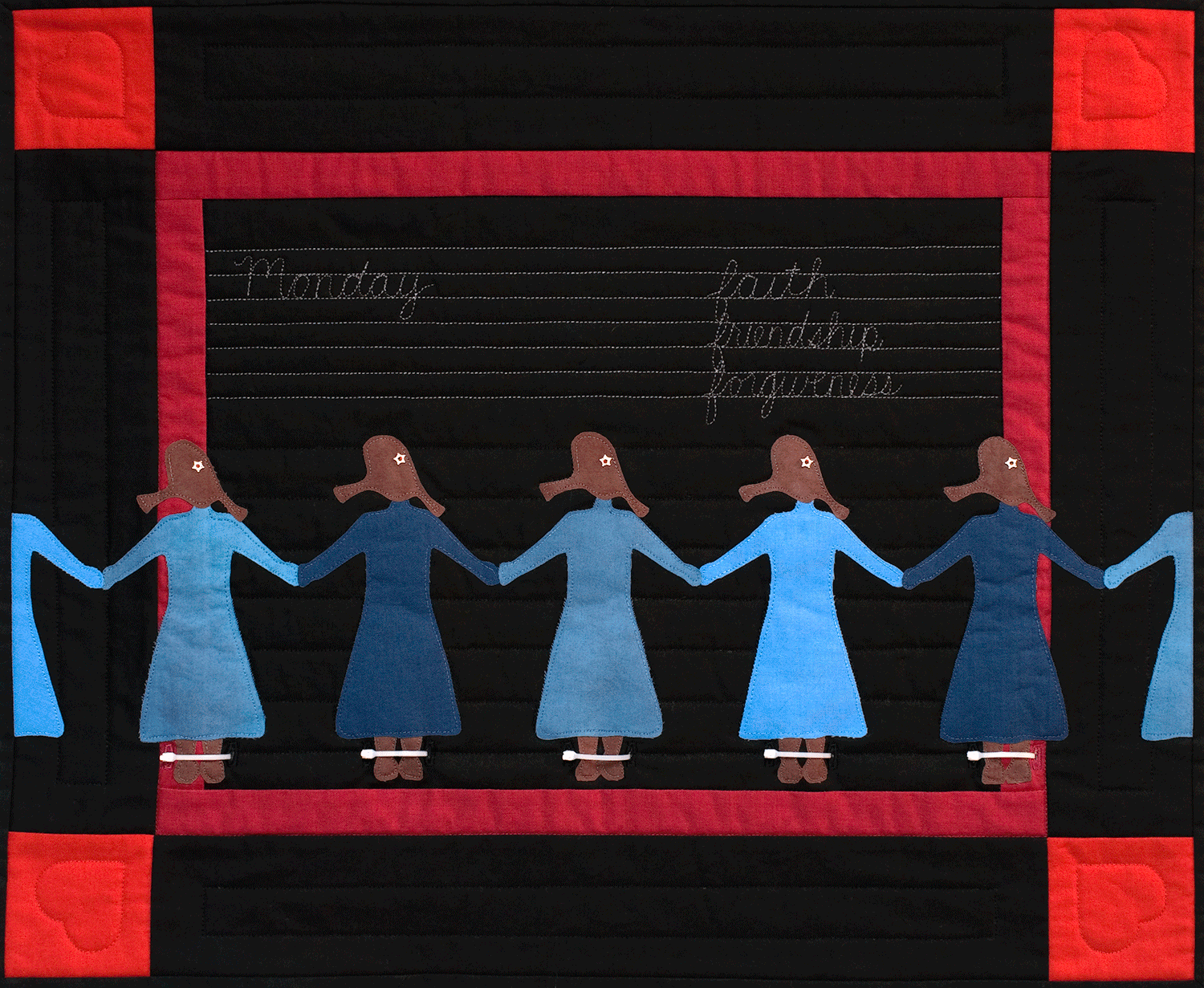 Amish Schoolhouse Quilt
