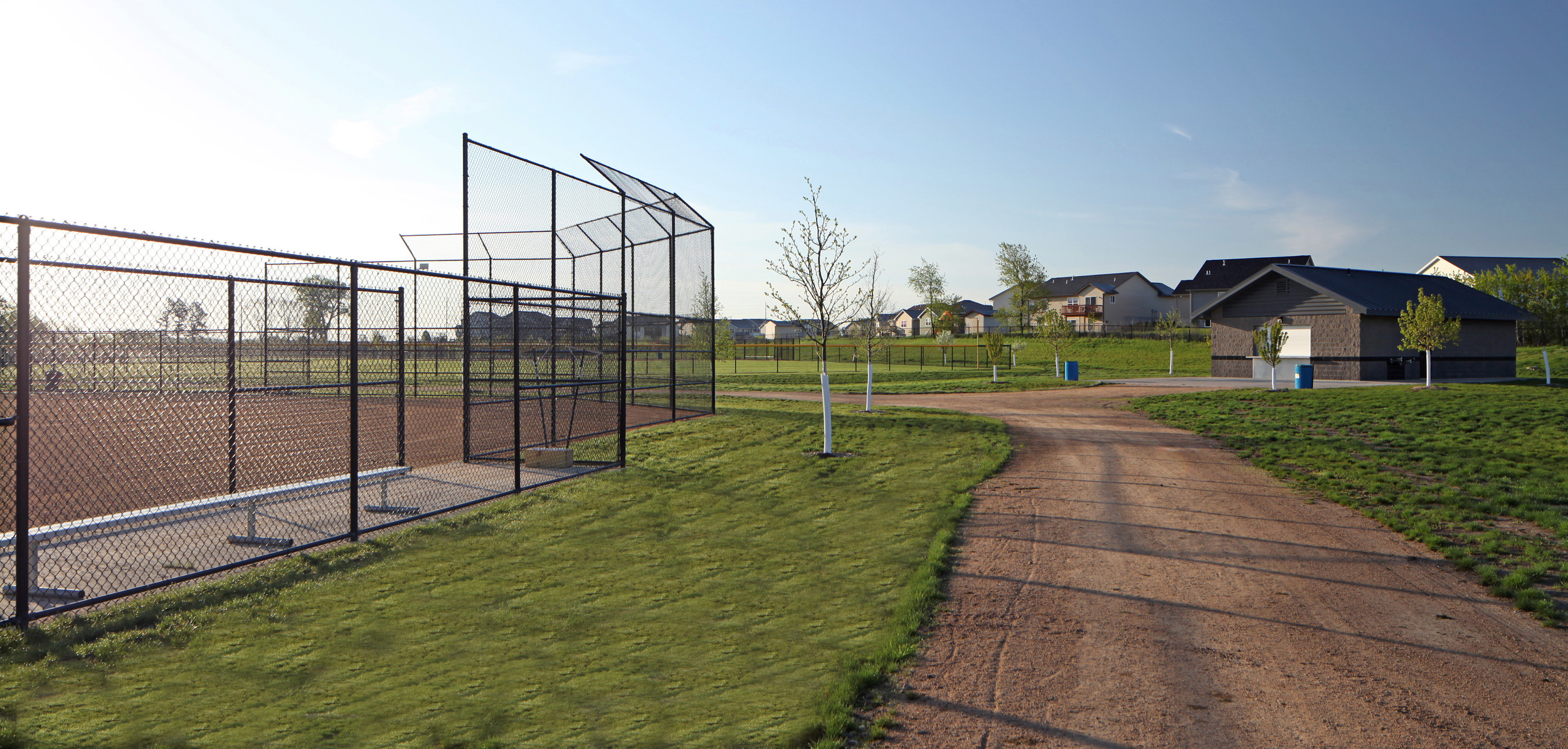 Ball Field & Maintenance Building