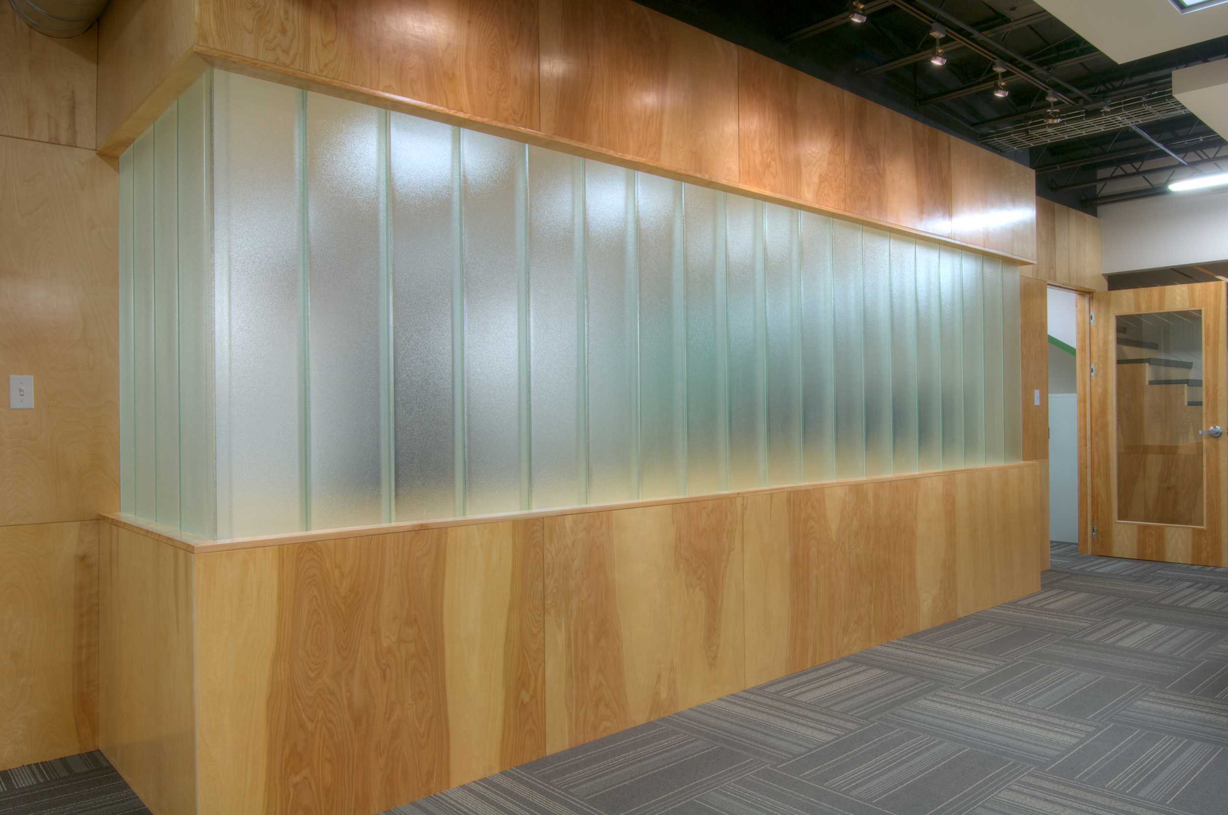 Woodruff Construction Glass Wall