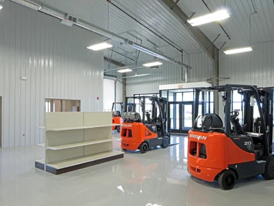 Bluesky Doosan Forklift Facility