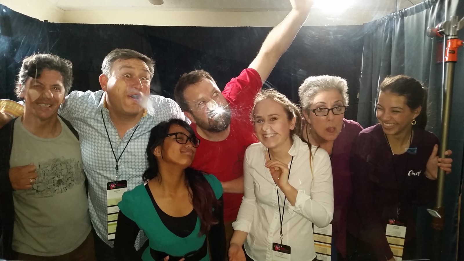 FROM LEFT TO RIGHT: Dusan, Warren Yu, Marian, Peter Durand, Lucy, Alison Kerr, Amara. NOT PICTURED: Casi, Tennyson, Thomas & Frank, Skyler Stanley, Gordon Garb, Richard Kerri