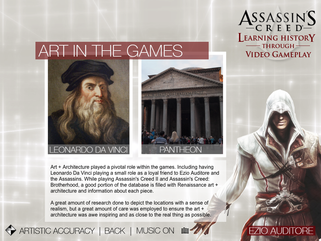 Assassin's Creed - Learning History&nbsp;|&nbsp;Artistic Accuracy - Art in the Games