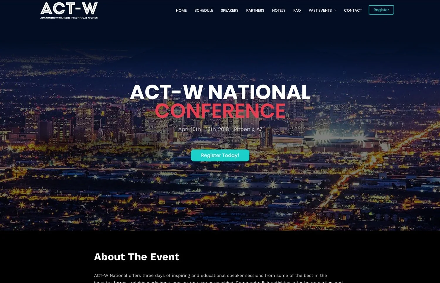 Act-W Website Design