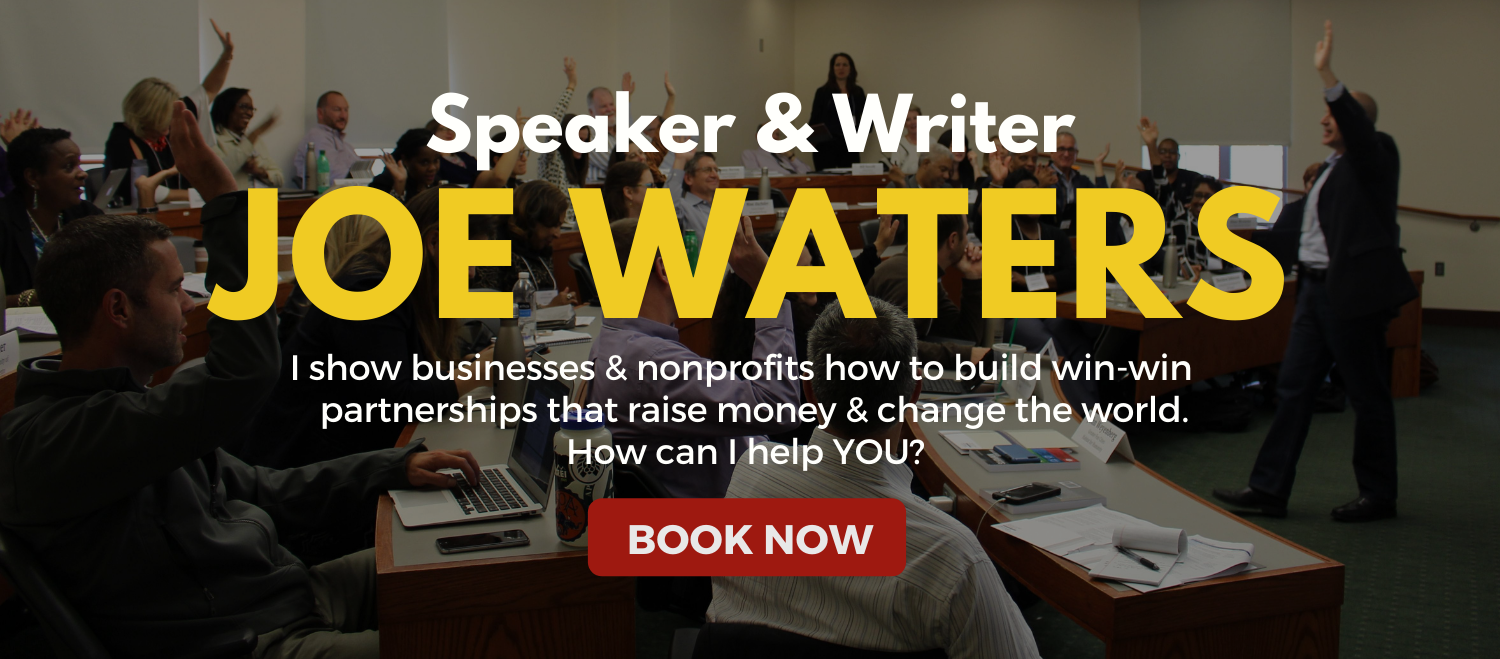 Speaker & Writer Joe Waters