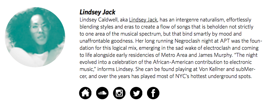 Lindsey JackLindsey Caldwell, aka Lindsey Jack, has an intergenre naturalism, effortlessly blending styles and eras to create a ow of songs that is beholden not strictly to one area of the musical spectrum, but that bind smartly by mood and una ront…