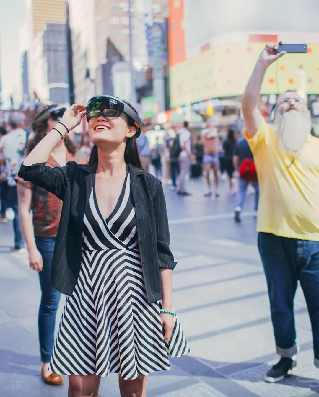 Microsoft's Unmoored with Mel Chin, Time's Square NYC