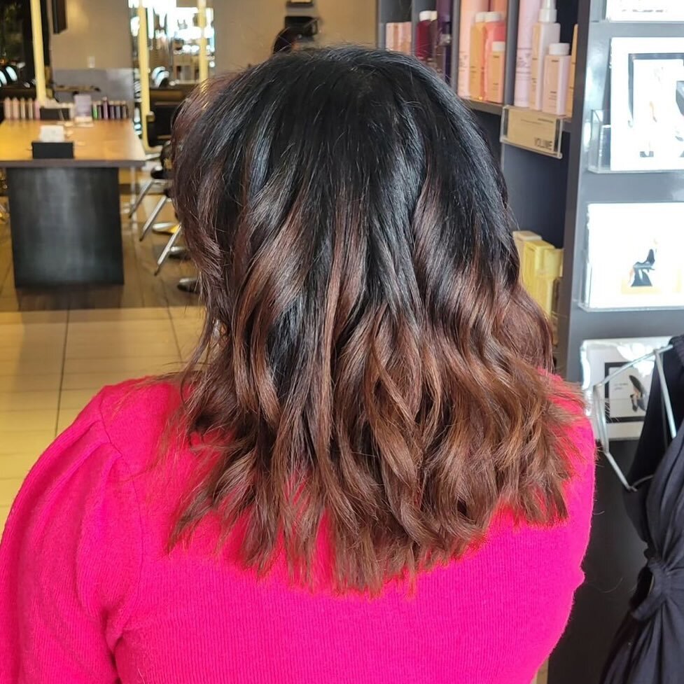 Chocolate drizzle🍫 Cut/Colour by Brandy!
#tommiesalon #yeghair