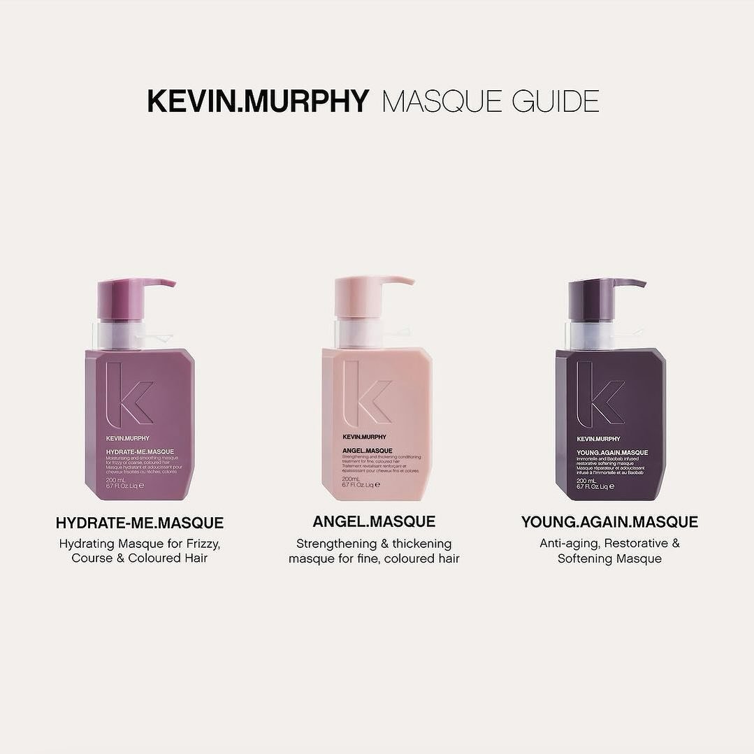 Find out which masque is best for your hair type using this MASQUE GUIDE😌

#kevinmurphy #hairmask #yeghair #tommiesalon #repost