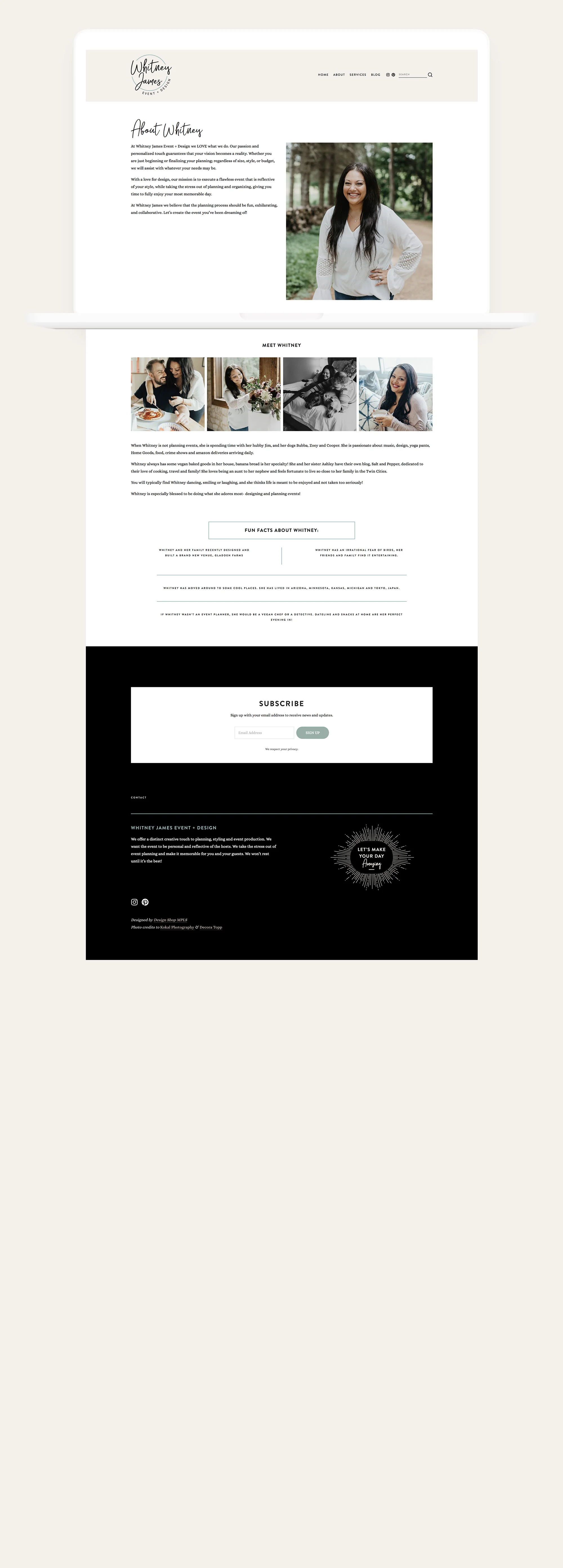Copy of about page