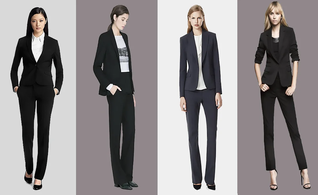 female dress up for interview
