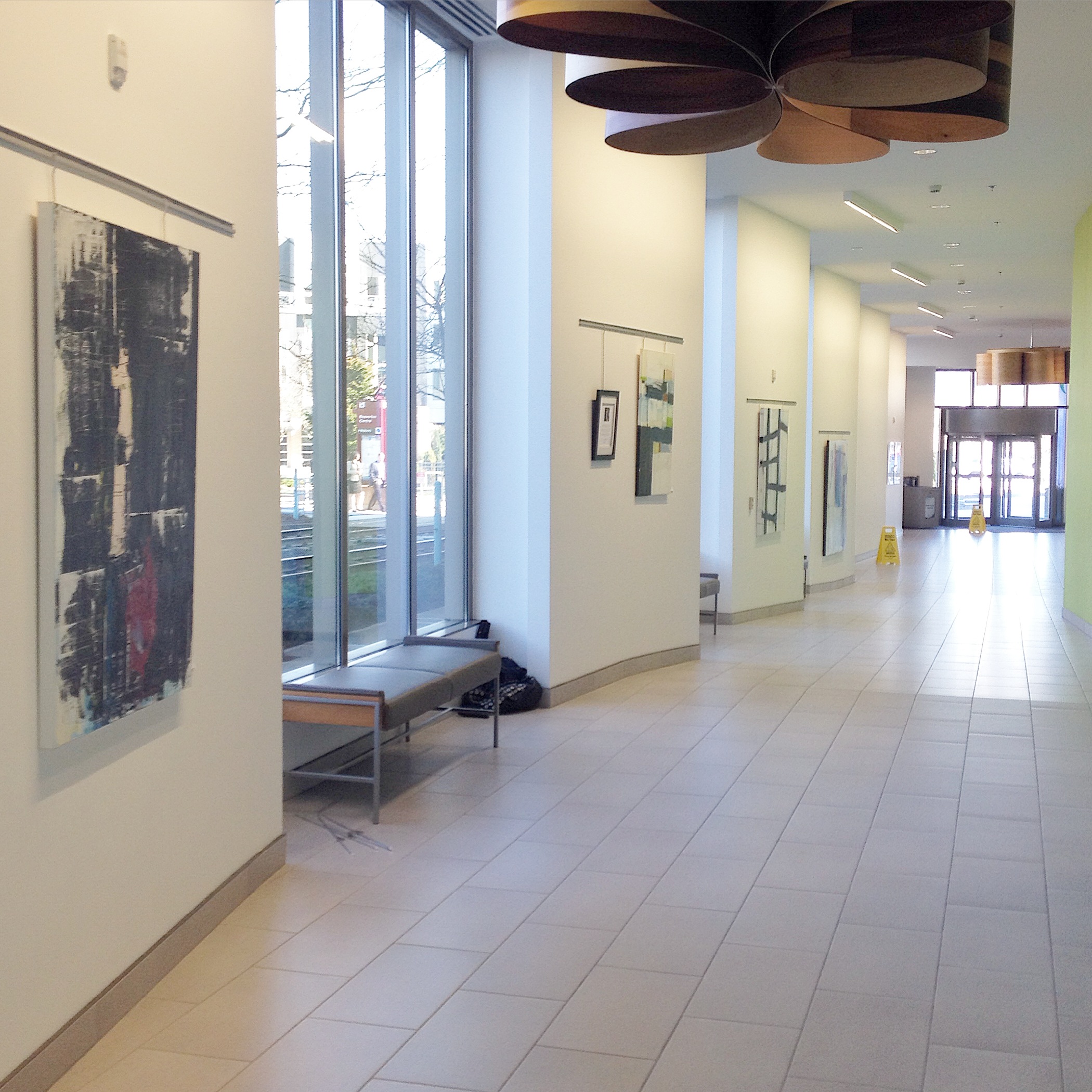 Entrance to City Hall. March 2015.