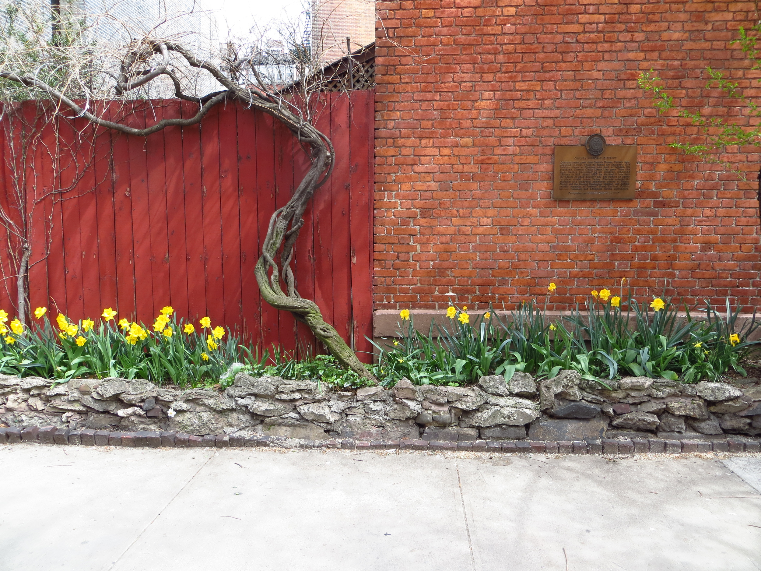 Side of Old House in Chelsea