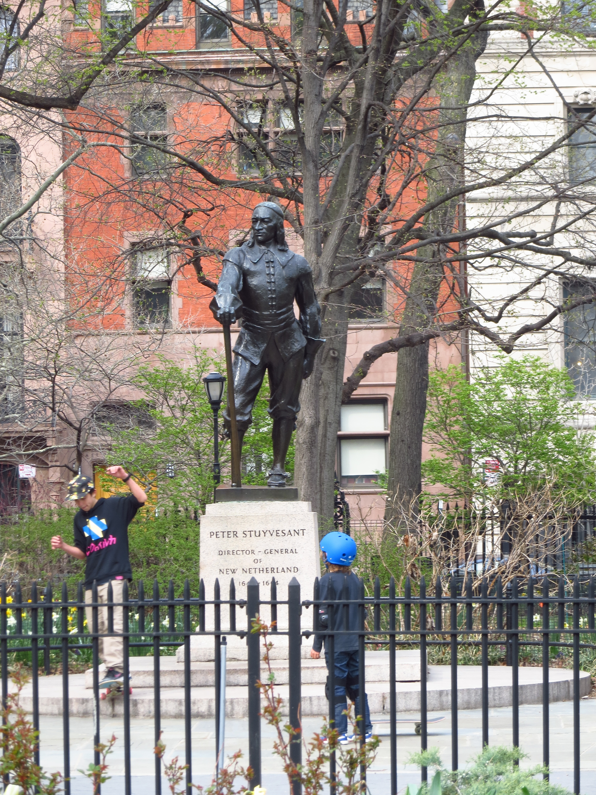 Peter Stuyvesant thinks skateboarding is a crime