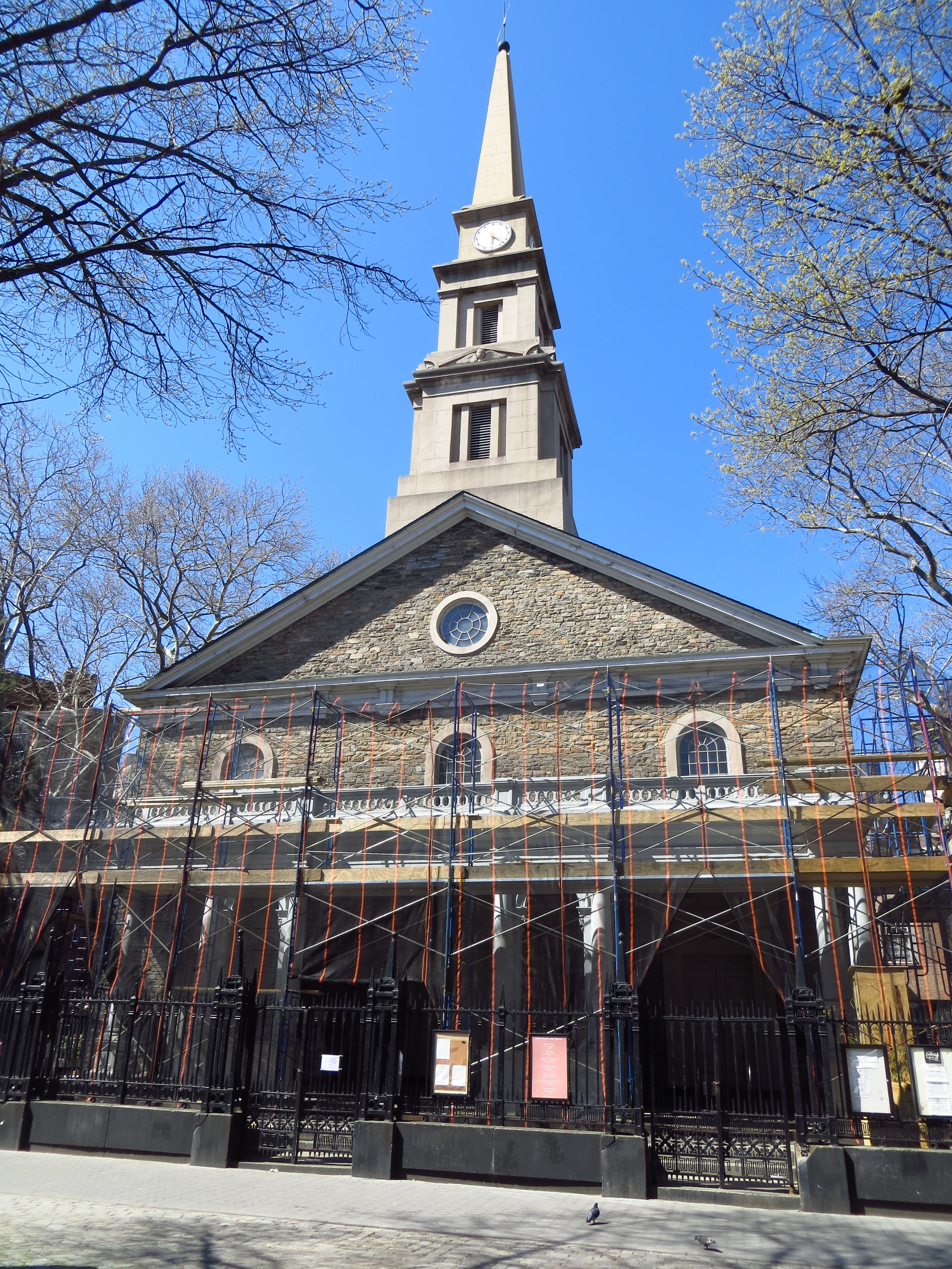 St. Mark's Church in the Bowery (built 1795)