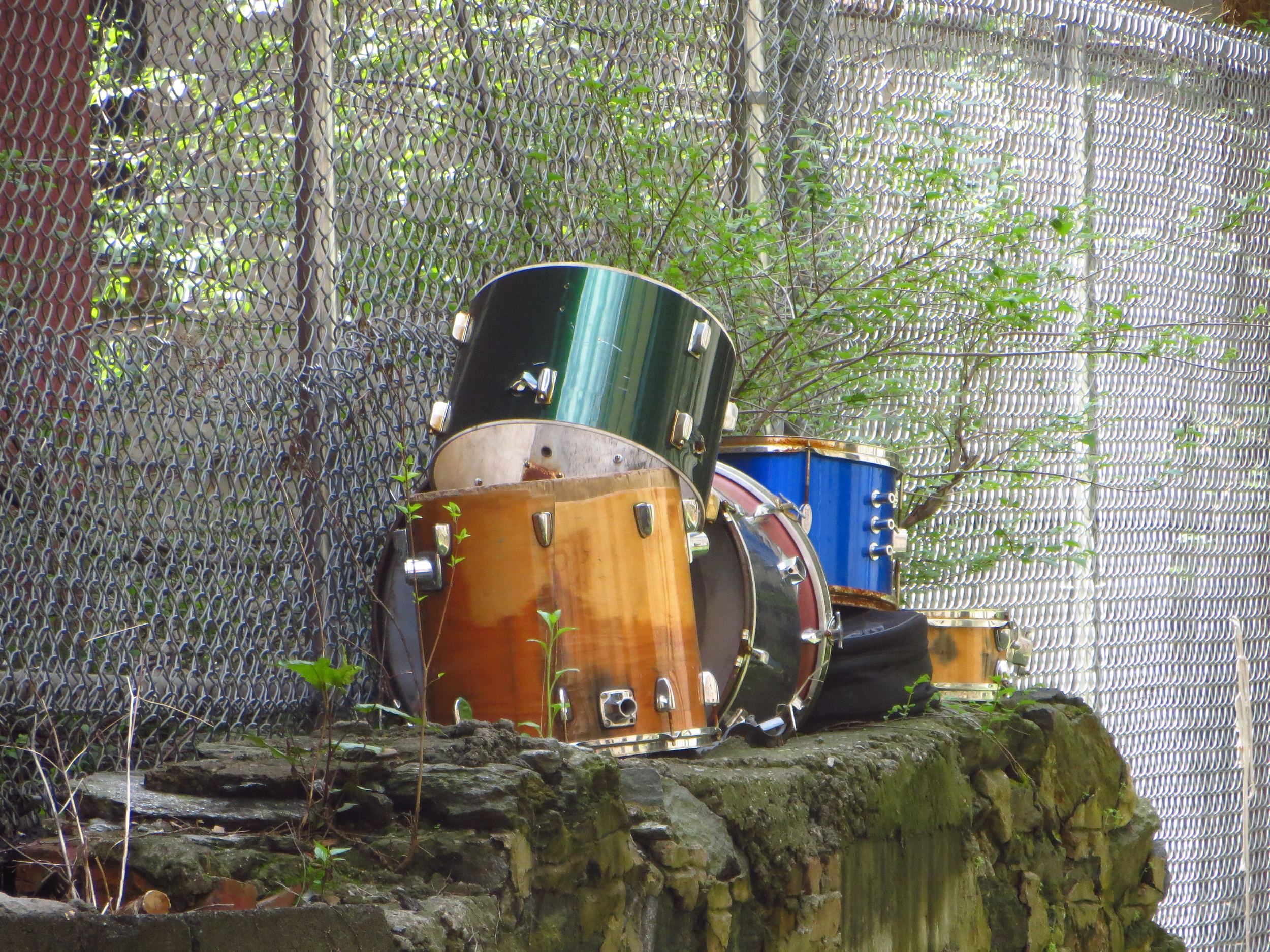 Abandoned drums