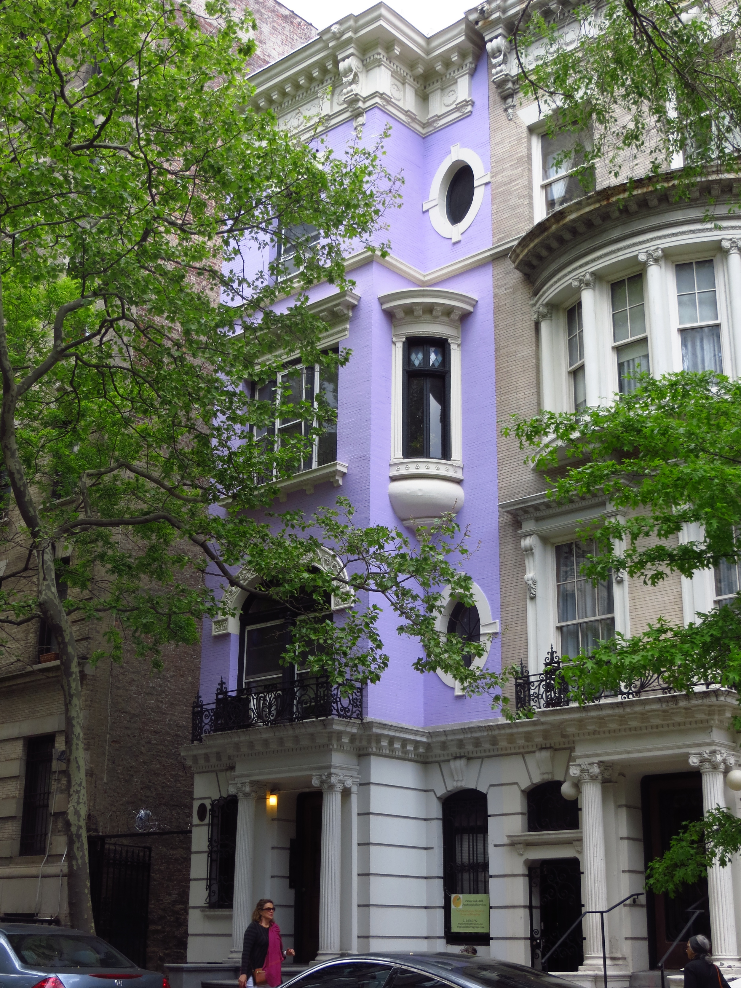 Purple house