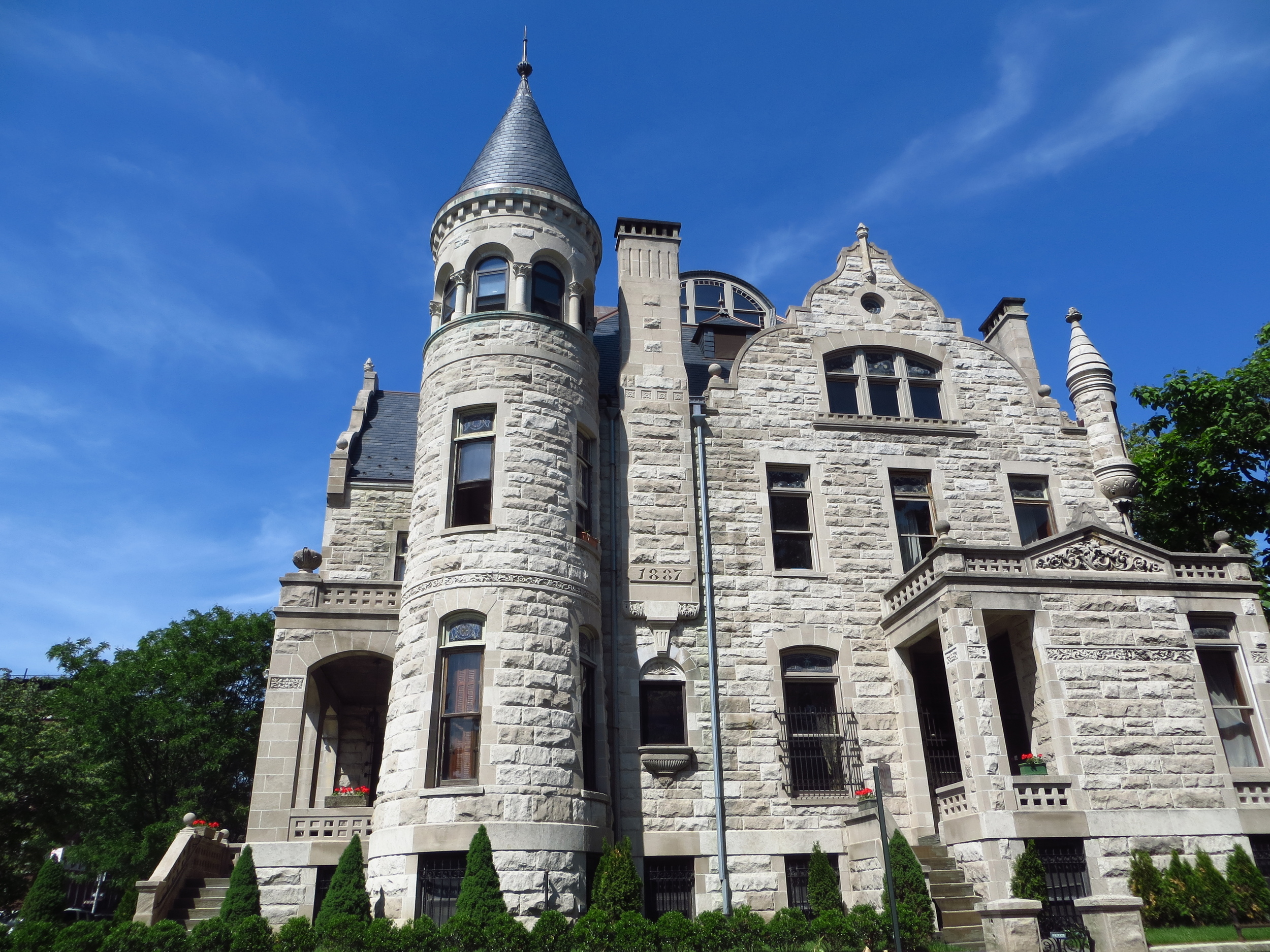 James Bailey mansion in Sugar Hill (of Barnum & Bailey fame)