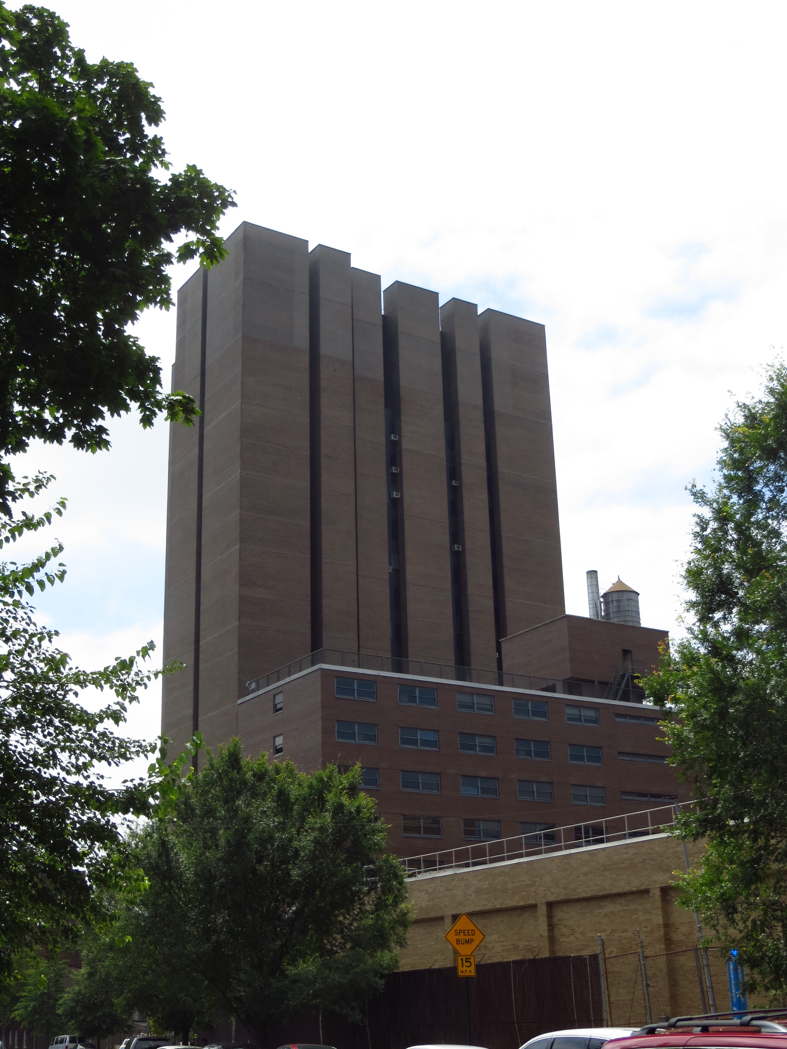 Belfer Hall at Yeshiva University (something tells me it doesn't house their School of Architecture)