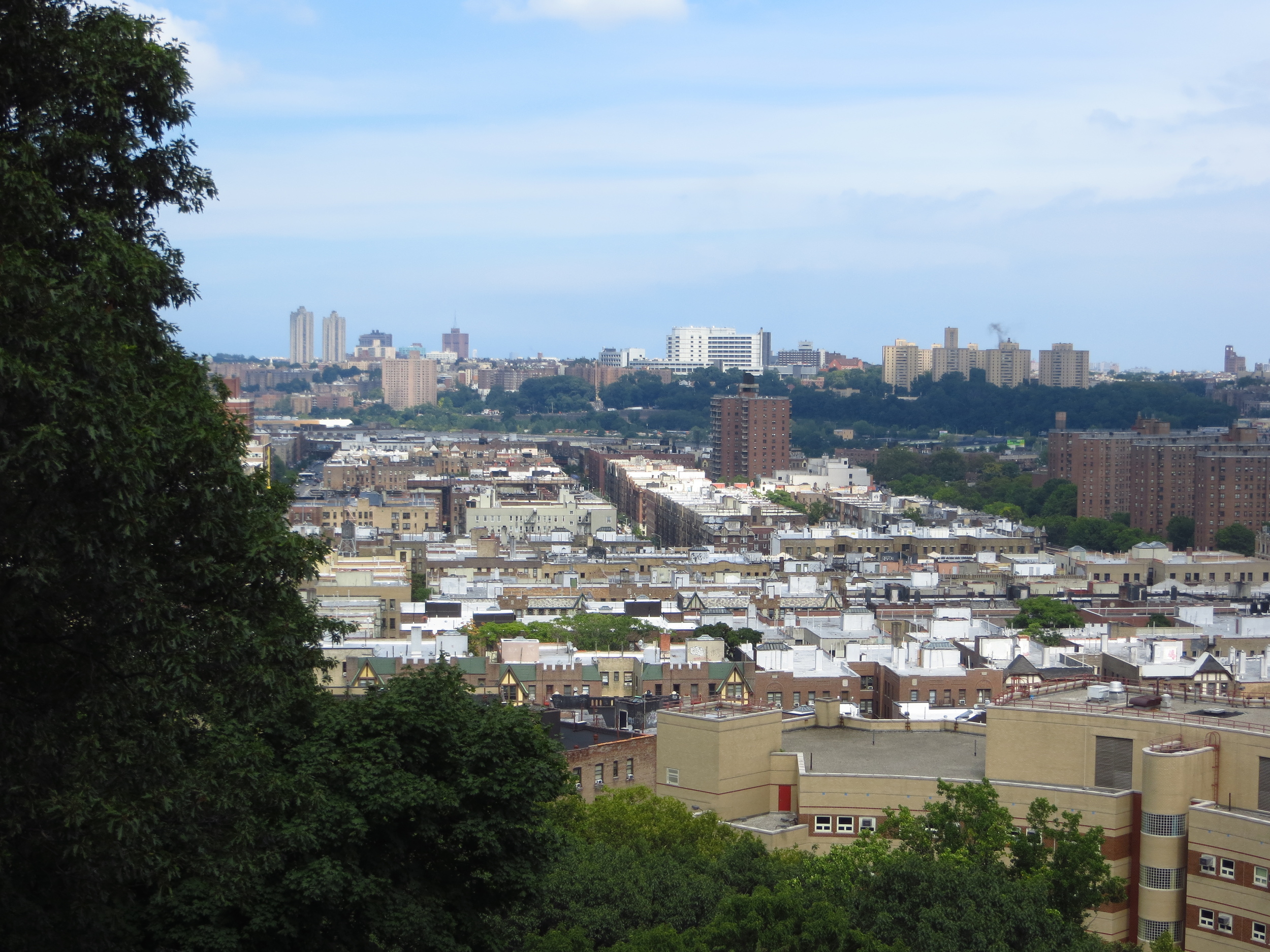 View from the bluff