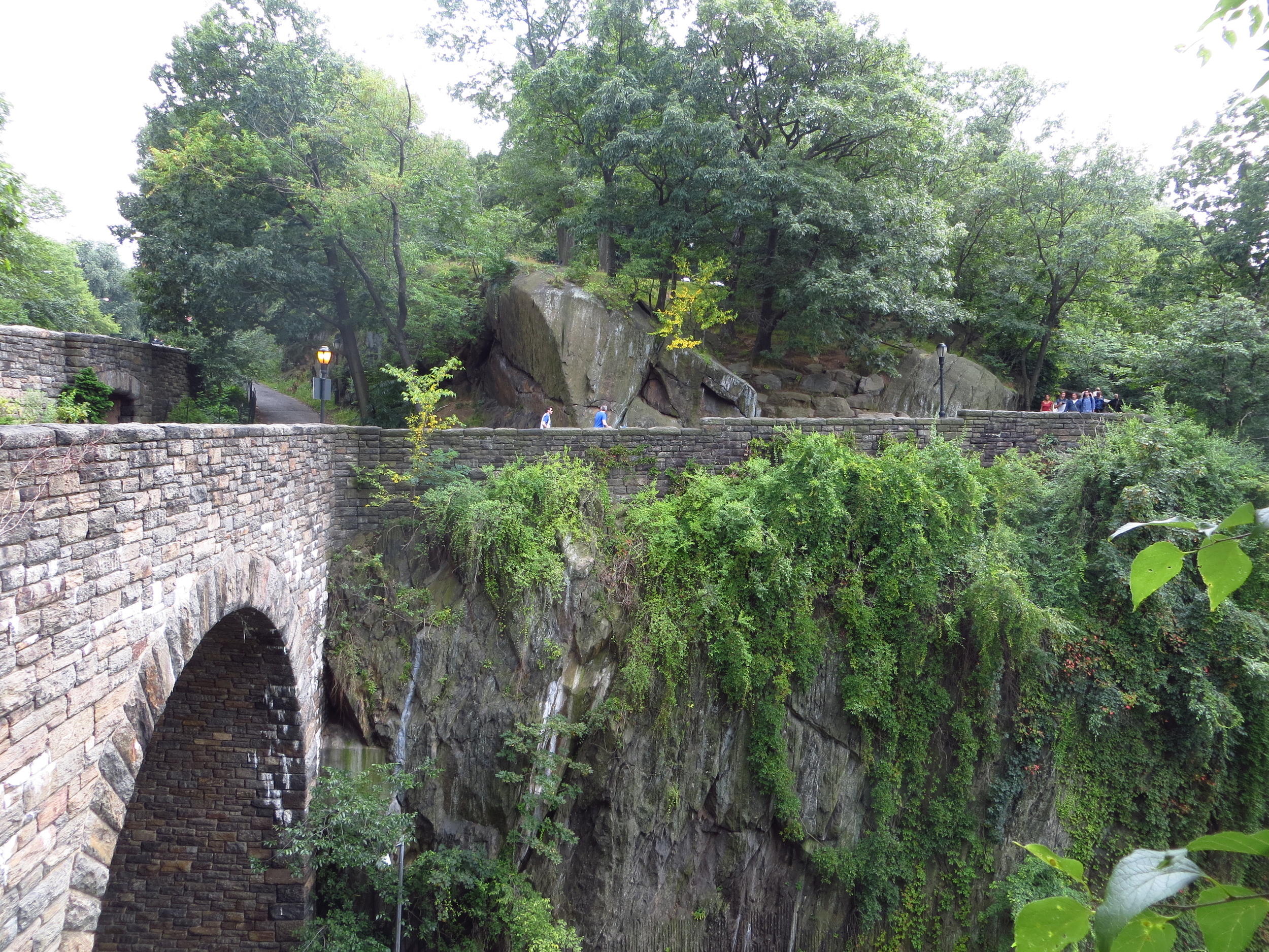 Inside Fort Tryon Park