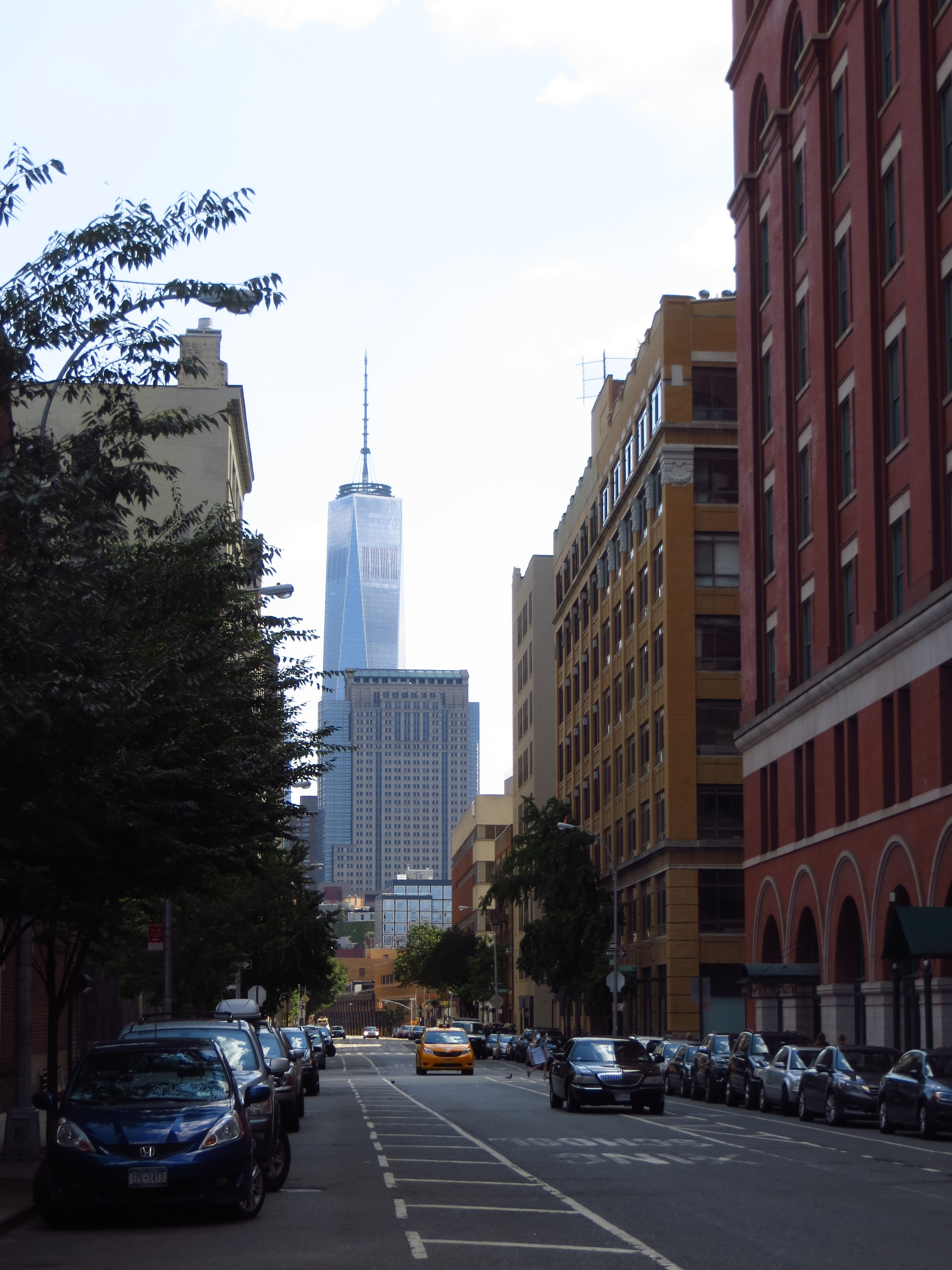 The first of what will likely be many Freedom Tower pictures